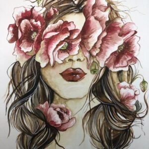 nubla mis ojos y llénalos de flores