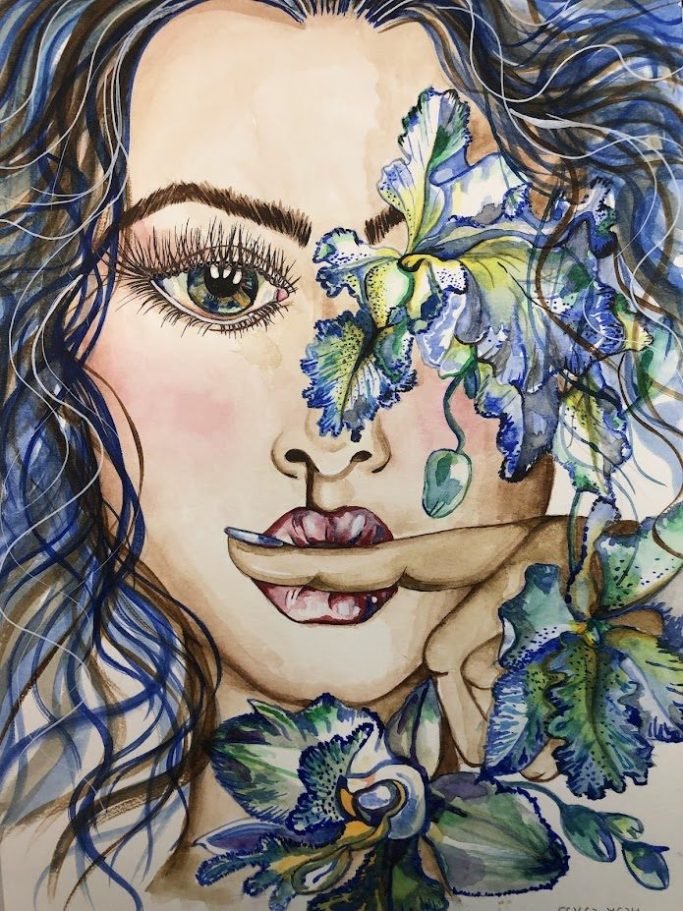 brota tu luz azul brota tu luz azul